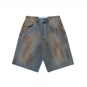 Bermuda Piet Dirty Wash Denim Blue 1
