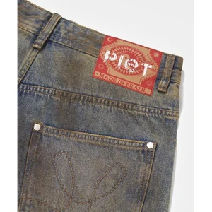 Bermuda Piet Dirty Wash Denim Blue 4