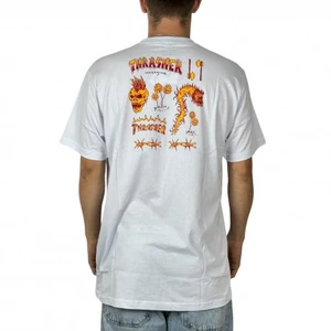 Camiseta Thrasher Skecth Branca 2