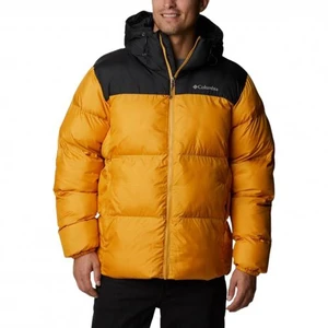 Jaqueta Columbia Puffect Hooded Raw Honey Shark 1