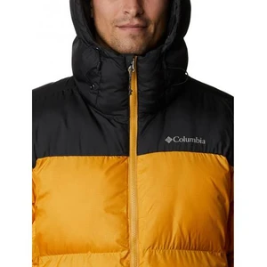Jaqueta Columbia Puffect Hooded Raw Honey Shark 6