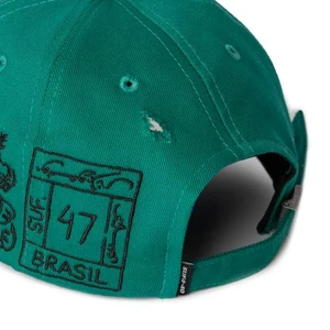 Boné Sufgang Dad Arabic Verde Azul 4