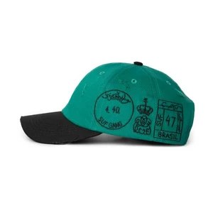 Boné Sufgang Dad Arabic Verde Azul 2