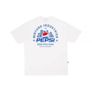 Camiseta Disturb X Pepsi Citys Choice Off White 1