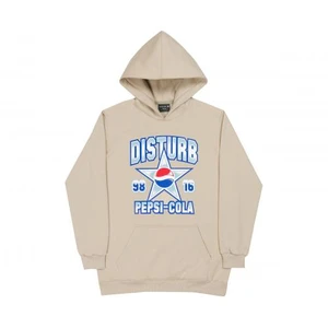 Moletom Disturb X Pepsi Cola Star Beige 1