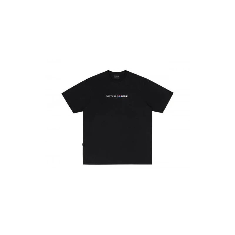 Camiseta Disturb X Pepsi Logo Black