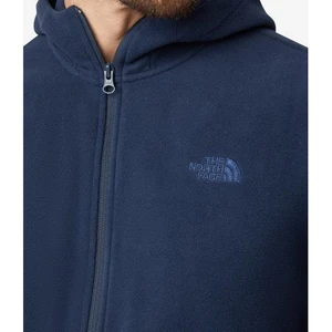 Fleece The North Face Glacier Full Zip Hoodie Azul 3