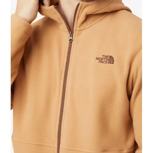 Fleece The North Face Glacier Full Zip Hoodie Marrom 3