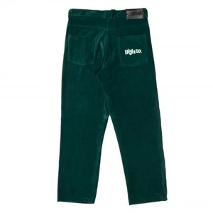 Calça High Corduroy Night Green 2
