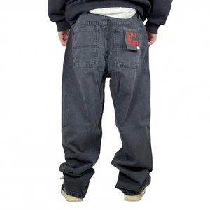 Calça Dc Jeans Oversize Acid Cinza Escuro 3