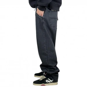 Calça Dc Jeans Oversize Acid Cinza Escuro 2