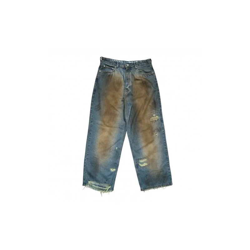 Calça Piet Oversized Trashed Denim