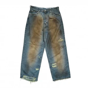 Calça Piet Oversized Trashed Denim 1