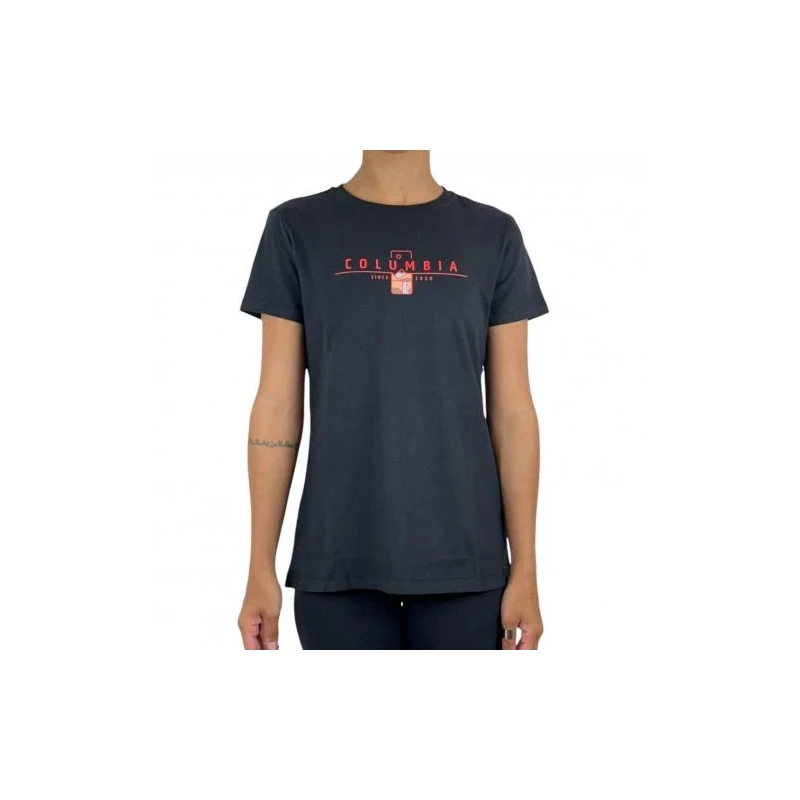 Camiseta Columbia Feminina Nature Rules Preto