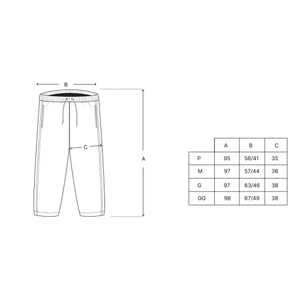 Calça Class Track Pipa C Navy White 3