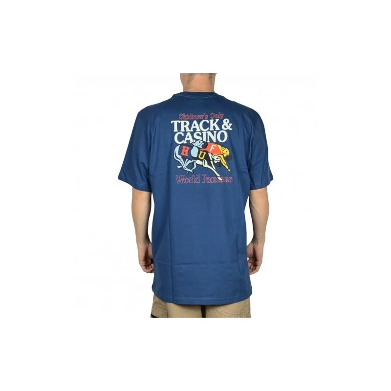 CAMISETA HUF LONG SHOT NAVY