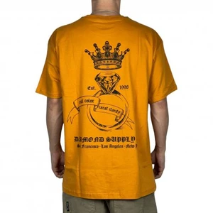 Camiseta Diamond Cut Color Mustard 1