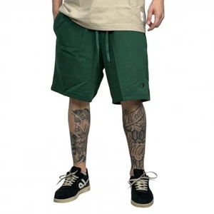 Bermuda New Balance Moletom Small Logo Verde 1