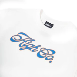 Camiseta High Script White 2