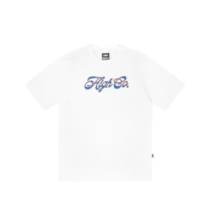 Camiseta High Script White 1