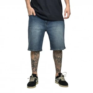 Bermuda Volcom Jeans Dark Blue Kinkade 1
