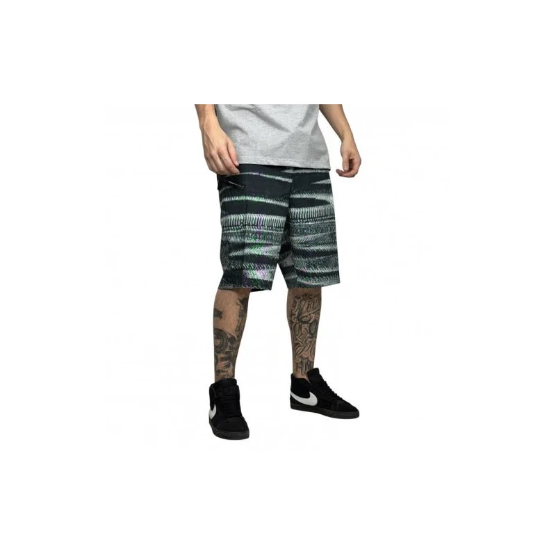 Bermuda Volcom Board Glitch Stone Black
