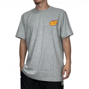 Camiseta Santa Cruz Goal Flames Cinza 2