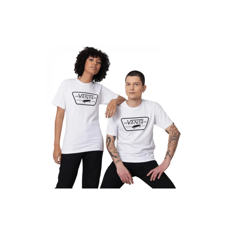 Camiseta Vans Full Patch White