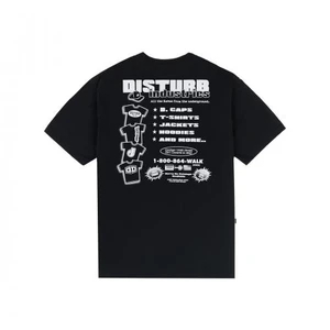 Camiseta Disturb Flymarket Black 1