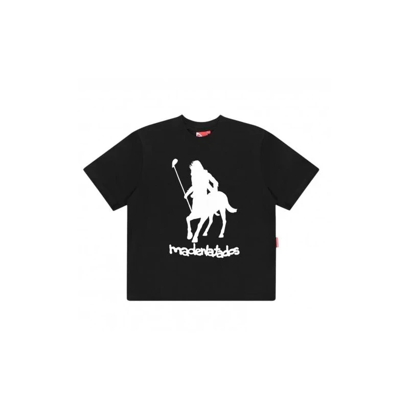 CAMISETA MAD ENLATADOS MINOTAURO RALPH PRETO