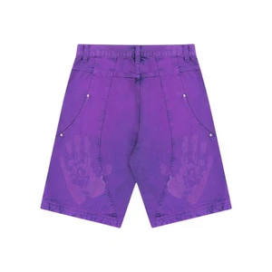 Bermuda Mad Enlatados Jeans Double Hand Lilas 2