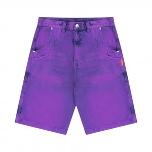 Bermuda Mad Enlatados Jeans Double Hand Lilas 1