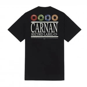 Camiseta Carnan Records Heavy Black 1