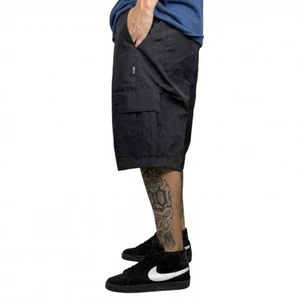 Bermuda Chocolate Nylon Cargo Preto 2