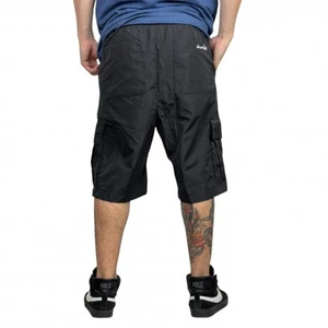 Bermuda Chocolate Nylon Cargo Preto 4