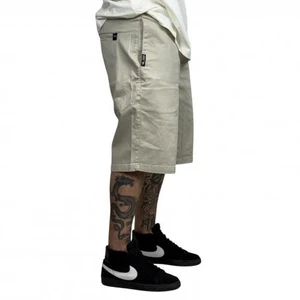 Bermuda Lrg Sarja Lifted Twill Caqui 3