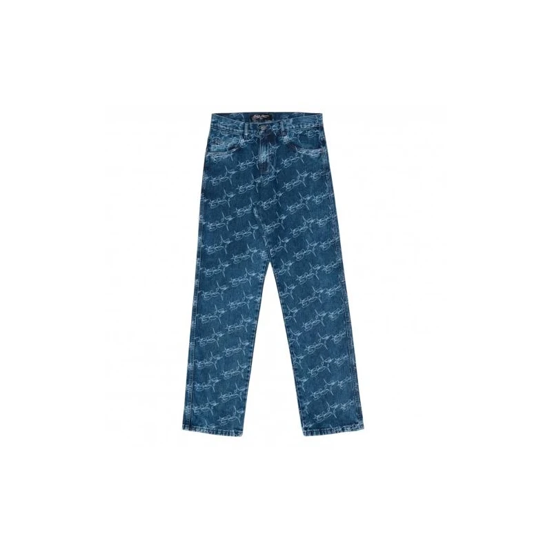 Calça Sufgang Monogram Sufstar Jeans Blue
