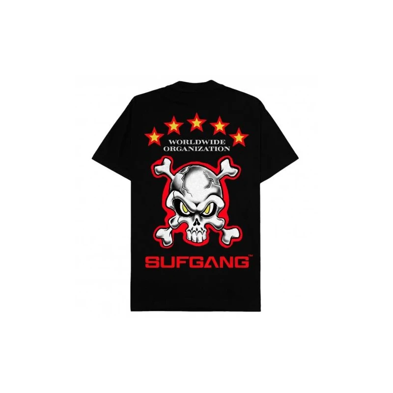 Camiseta Sufgang Skull Black
