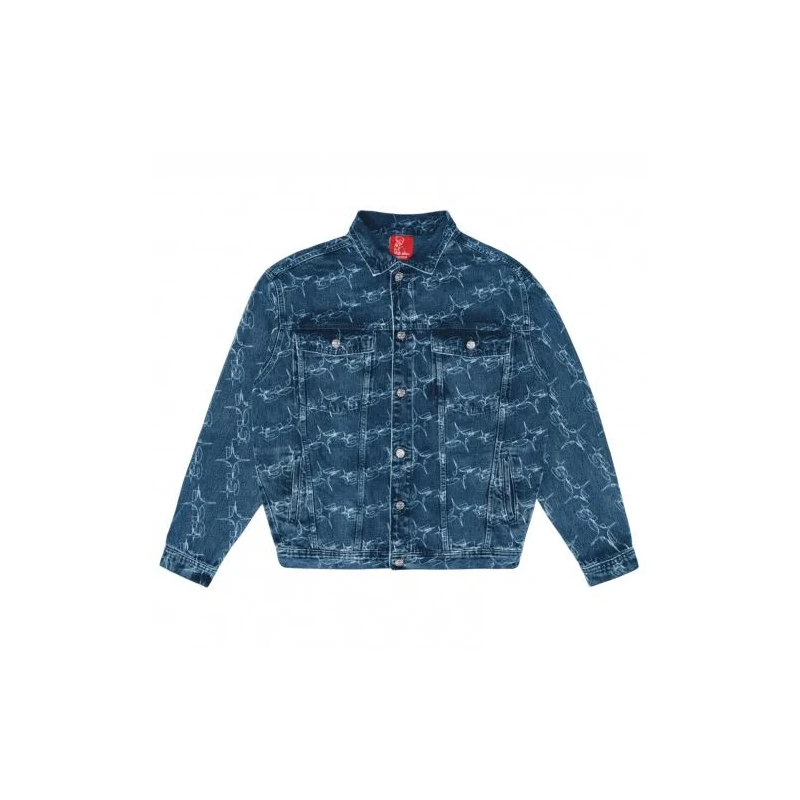 Jaqueta Sufgang Monogram Sufstar Jeans Blue