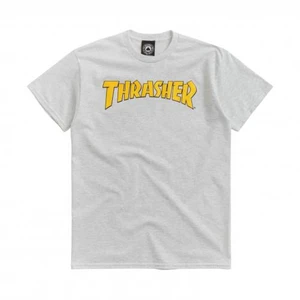 Camiseta Thrasher Cover Logo Ash Grey 1