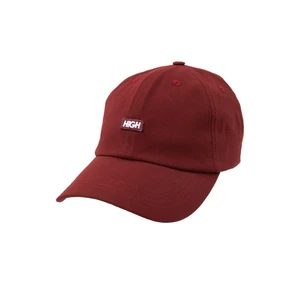 Boné High 6 Panel Logo Line Wine 1