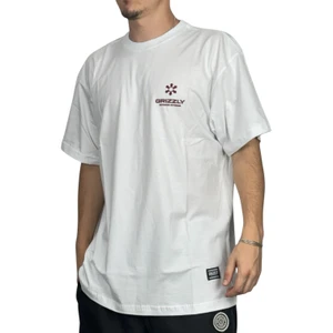 Camiseta Grizzly Skate Lodge White 2