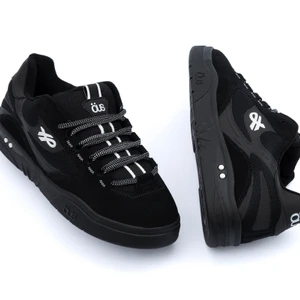 Tênis Öus Fluente Gtx Preto Branco Preto Essencial 4