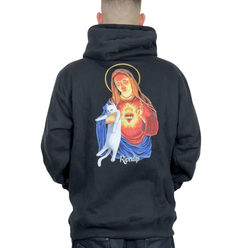 Moletom Ripndip Mother Mary Preto