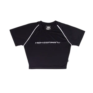 Camiseta High Feminina Raglan Fresh Black 1