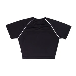 Camiseta High Feminina Raglan Fresh Black 2