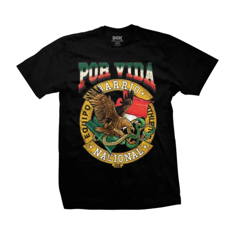CAMISETA DGK NACIONAL BLACK