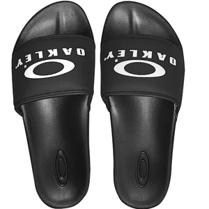 Chinelo Oakley Malibu Bark Jet Black 4