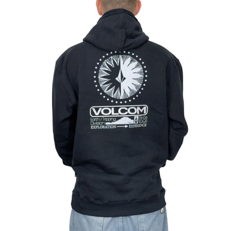 MOLETOM VOLCOM OUT THERE PRETO