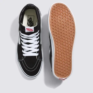 Tênis Vans Sk8 Hi Black Black White 4